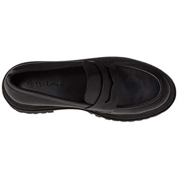 The Drop Women's Ryan Lug Sole Loafer Black, 7.5