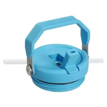 Stanley IceFlow Flip Straw Tumbler with Handle 30 oz | Twist On Lid and Flip Up Straw | Leak Resistant Water Bottle | Insulated Stainless Steel |BPA-Free | Azure