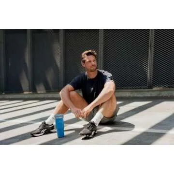 Stanley IceFlow Flip Straw Tumbler with Handle 30 oz | Twist On Lid and Flip Up Straw | Leak Resistant Water Bottle | Insulated Stainless Steel |BPA-Free | Azure