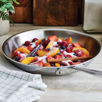 All-Clad D3 Fry Pan Set 10 & 12 Inch Premium Cookware