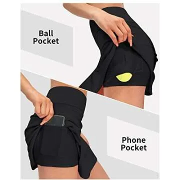 Stylish PERSIT Tennis Golf Skirt for Women Activewear