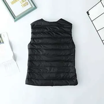 NEWFINE Women's Lightweight Puffer Vest for All Seasons