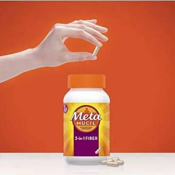 Metamucil Fiber Therapy for Regularity, Fiber Supplement, 170 Count (Pack of 2)