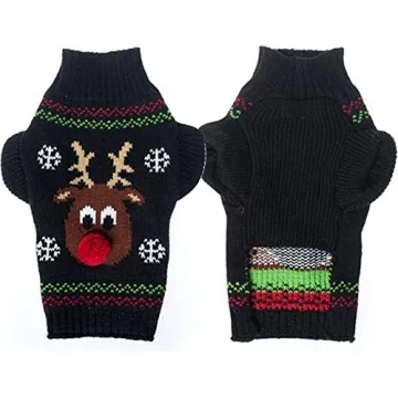 Warm Christmas Dog Sweater With Unique Design for Pets
