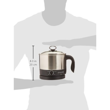 70019 Uniware Stainless Steel Electric Cooker for Quick Meals