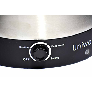 70019 Uniware Stainless Steel Electric Cooker for Quick Meals