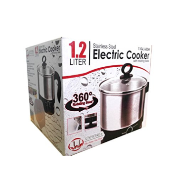 70019 Uniware Stainless Steel Electric Cooker for Quick Meals