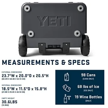 YETI Roadie 60 Wheeled Cooler for Ultimate Adventure