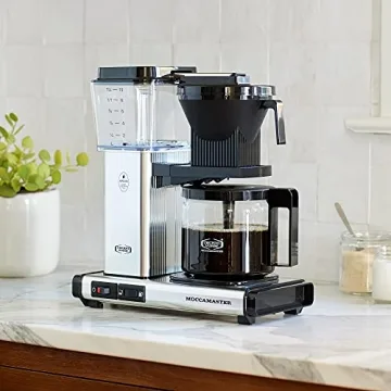 Moccamaster KBGV Select Coffee Maker in Candy Apple Red