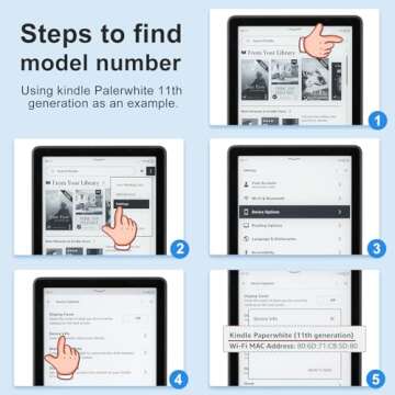CoBak Case for Kindle Paperwhite - All New PU Leather Smart Cover with Auto Sleep Wake Feature for Kindle Paperwhite Signature Edition and Kindle Paperwhite 11th Generation 2021 Released, Black