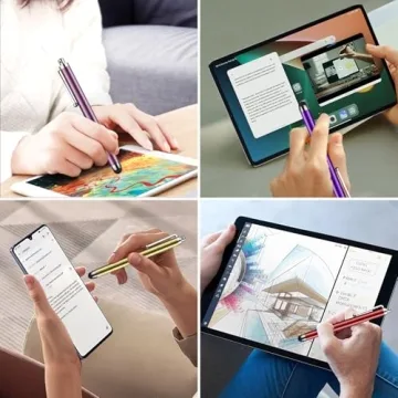 Stylus Pen Pack for Tablets & Smartphones - 10 Colors