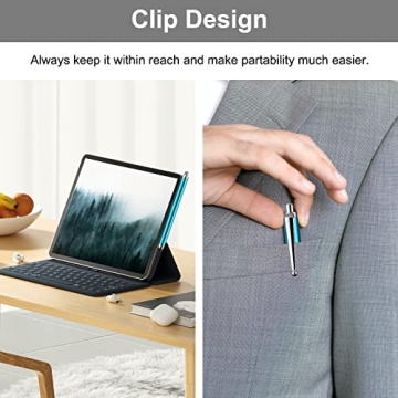 Stylus Pen Pack for Tablets & Smartphones - 10 Colors
