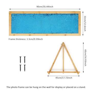 Flenpptly Sensory Wall | Sensory Wall Panel for Kids | Sequin Fabric Sensory Wall | Reversible Sequi...