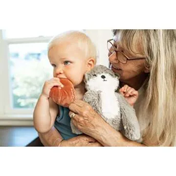 Slumberkins 14" Otter Kin & Board Book Set | Promotes Family Bonding, Building Connections & Acceptance | Social Emotional Learning Soft Plush Animal Toy Gift Set for Babies & Toddlers, Ages 0+