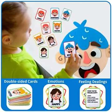 Craftstory 86 Pcs Sensory Learning Toys for Kids