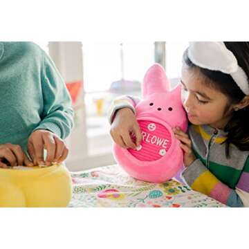 11.5" Peeps Bunny Message Board Plush - Creative Easter Gift