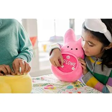 11.5" Peeps Bunny Message Board Plush - Creative Easter Gift