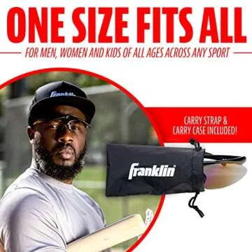 Franklin Sports Flip Up Baseball Sunglasses for All Ages