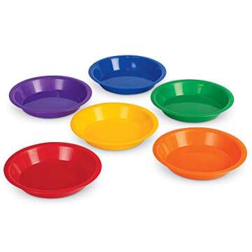 Learning Resources Sorting Bowls for Color Recognition and Play