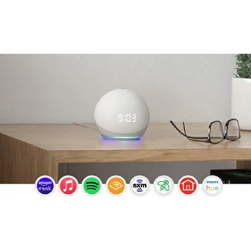 Echo Dot 4th Gen Smart Speaker with Clock and Alexa