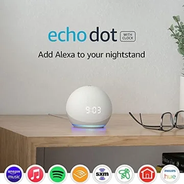 Echo Dot 4th Gen Smart Speaker with Clock and Alexa