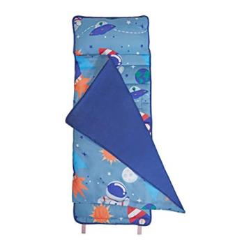 Cozy Everyday Kids Nap Mat for Preschoolers - Outer Space Theme
