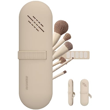 Travel Makeup Brush Holder for Easy Organization on the Go