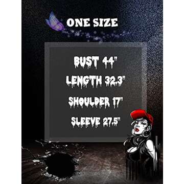 Zhiyouni Punk Gothic Sweater for All Styles and Occasions