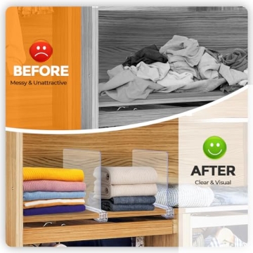 Enhance Your Space with JOY DECOR Shelf Dividers