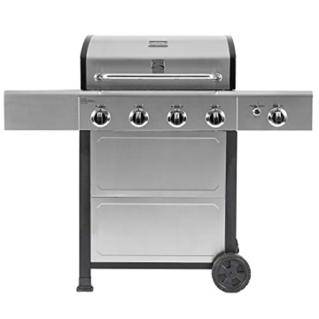 Kenmore 4-Burner BBQ Gas Grill with Side Burner for Ultimate Outdoor Cooking