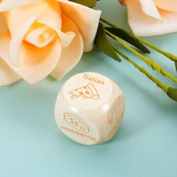 Boo Basket Stuffers for Her- Halloween Basket Stuffers for Adults Boo Basket Ideas 5th Anniversary Wedding Gifts for Couples Date Night Ideas for Husband Wife Funny Dice Anniversary Ideas