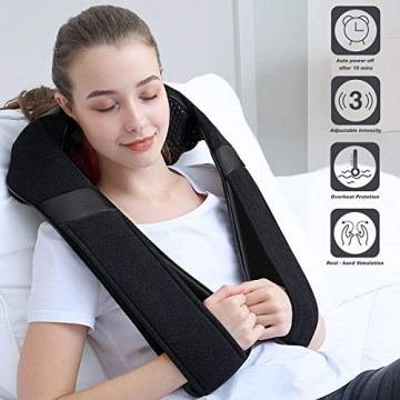 Mirakel Deep Tissue Massager for Neck and Back Relief