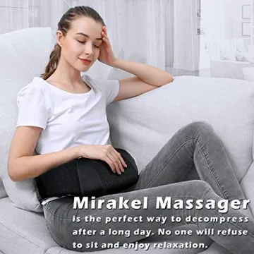Mirakel Deep Tissue Massager for Neck and Back Relief