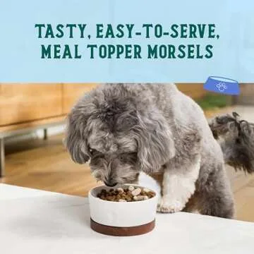 Open Farm Goodbowl Dog Food Topper, Freeze Dried Raw, Grass-Fed Beef & Wholesome Non-GMO Grains Recipe, 8oz Bag
