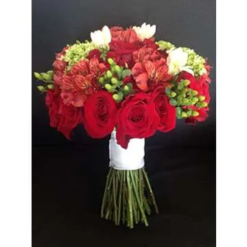 Perfect Floral Solutions Quick and Easy Bouquet Holder/Kit for Hand Tied Bouquets and Other Bouquet Arranging