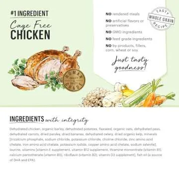 The Honest Kitchen Dehydrated Chicken Dog Food 2 lb