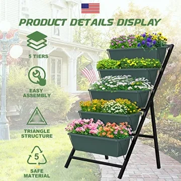 Highpro Vertical Garden Planter for Space-Saving Gardens