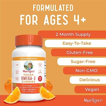 Vegan Omega 3 Gummies Sugar-Free Immune Support