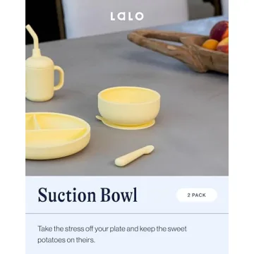Lalo Suction Bowls - Safe and Stylish for Toddlers