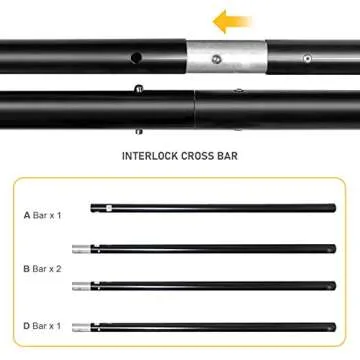 10ft Adjustable Photography Background Support Kit