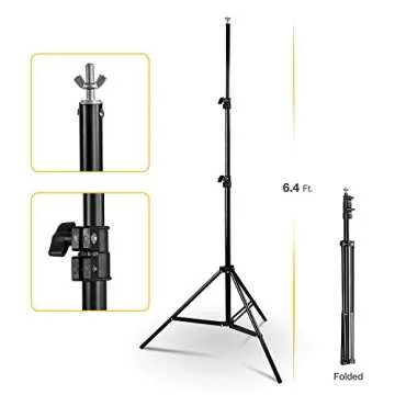 10ft Adjustable Photography Background Support Kit