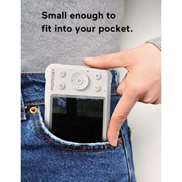 Momcozy Baby Monitor with 2 Cameras 5’’ Audio 960ft Range Ideal Gift