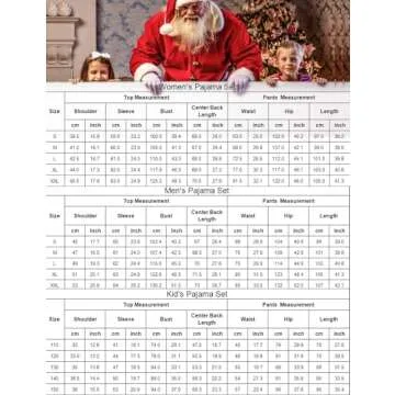 SWOMOG Christmas Pajamas Soft Plaid Family Matching PJs