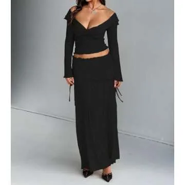 Stylish Goafuliy Off The Shoulder Tops for Women