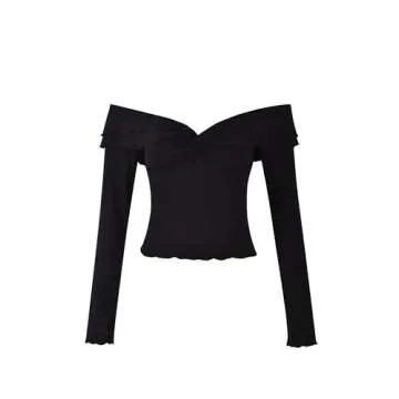 Stylish Goafuliy Off The Shoulder Tops for Women