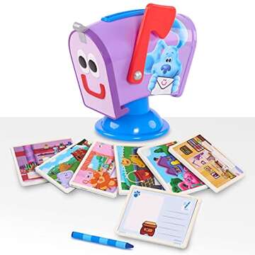 Blue's Clues & You! Mail Time with Mailbox Toy for Kids with Sound, Kids Toys for Ages 3 Up by Just ...