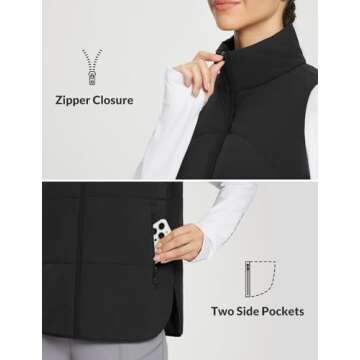 Lightweight Puffer Vest for Women – Warm & Stylish Winter Wear