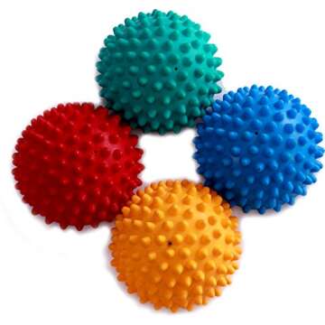 FitPAWS® Dog Training Paw Pods, Anti-Skid Platform, Set of 4 (Assorted Colors)