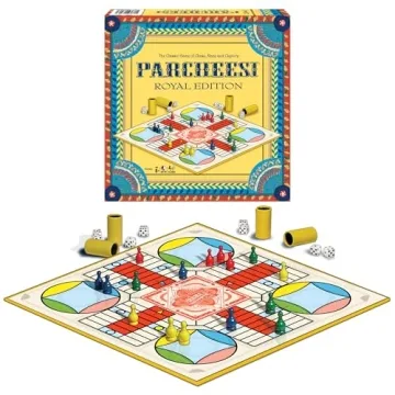 Parcheesi Royal Edition Classic Family Board Game for Endless Fun