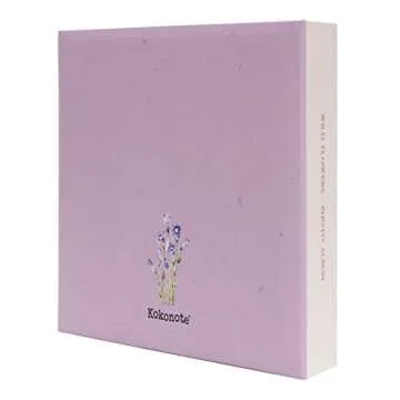 Grupo Erik Botanical Wild Flowers Photo Album | 6x4 Photo Album - 10x15 cm | Family Photo Album 200 ...